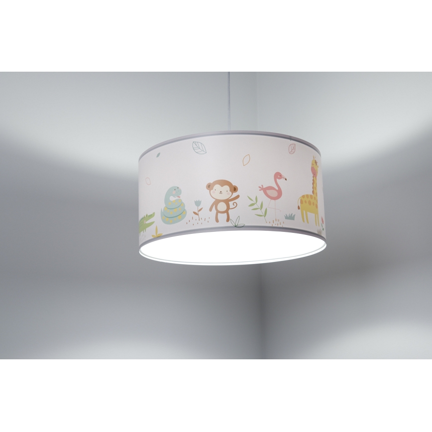 Lasten riipuskattokruunu johdossa SWEET DREAMS 1xE27/60W/230V halkaisija 30 cm