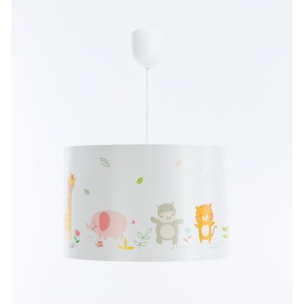 Lasten riipuskattokruunu johdossa SWEET DREAMS 1xE27/60W/230V halkaisija 30 cm