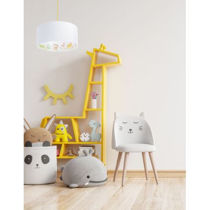 Lasten riipuskattokruunu johdossa SWEET DREAMS 1xE27/60W/230V halkaisija 30 cm