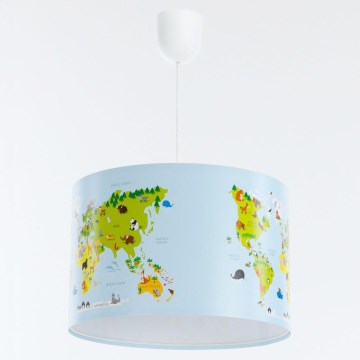 Lasten riipuskattokruunu johdossa SWEET DREAMS 1xE27/60W/230V halkaisija 30 cm