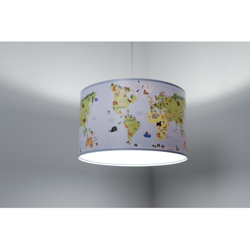 Lasten riipuskattokruunu johdossa SWEET DREAMS 1xE27/60W/230V halkaisija 30 cm