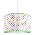 Lasten riipuskattokruunu narulla DOTS 1xE27/60W/230V
