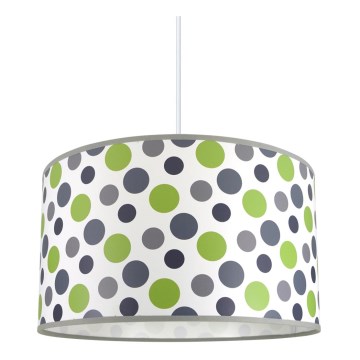 Lasten riipuskattokruunu narulla DOTS 1xE27/60W/230V
