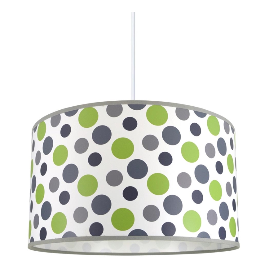 Lasten riipuskattokruunu narulla DOTS 1xE27/60W/230V