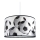 Lasten riipuskattokruunu narulla FOOTBALL 1xE27/60W/230V