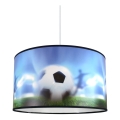Lasten riipuskattokruunu narulla FOOTBALL 1xE27/60W/230V