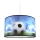 Lasten riipuskattokruunu narulla FOOTBALL 1xE27/60W/230V