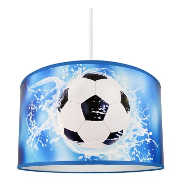 Lasten riipuskattokruunu narulla FOTBALL 1xE27/60W/230V