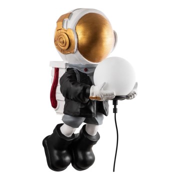 Lasten seinävalaisin ASTRONAUT 1xE14/40W/230V kuparinvärinen