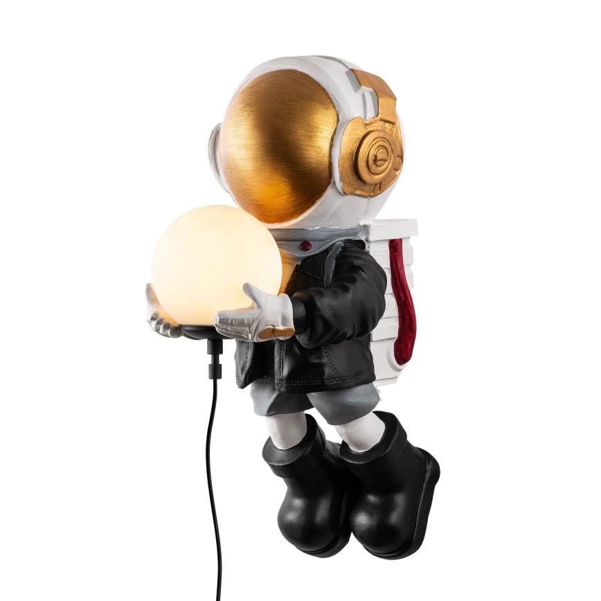Lasten seinävalaisin ASTRONAUT 1xE14/40W/230V kuparinvärinen