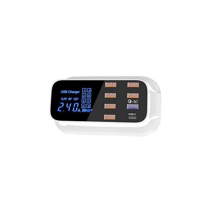 Latausasema 8xUSB 40W/230V