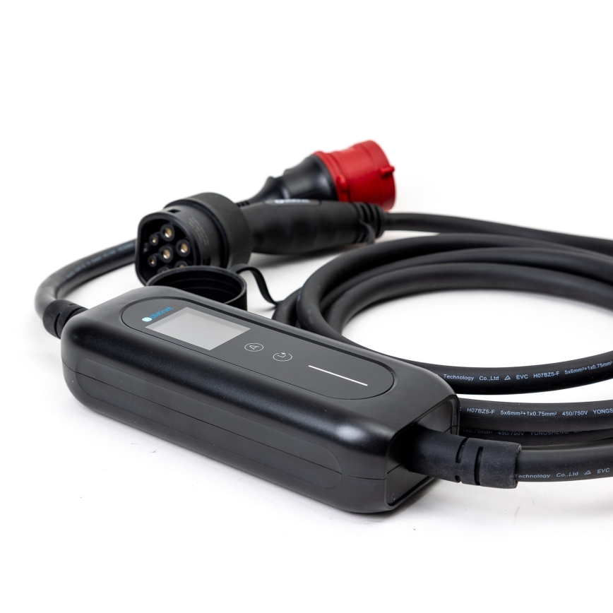 Latauskaapeli sähköautoille 2 5 m 22kW 16A IP54 Tuya