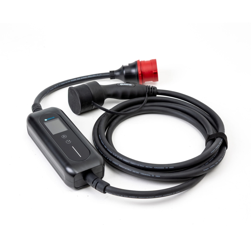 Latauskaapeli sähköautoille 2 5 m 22kW 16A IP54 Tuya