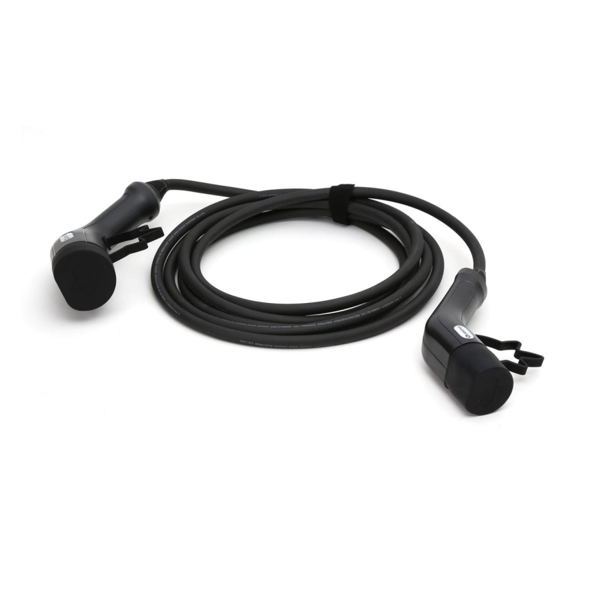 Latauskaapeli sähköautoille 2 5m 11kW 16A IP54 musta