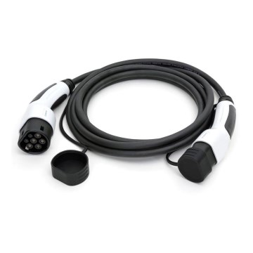 Latauskaapeli sähköautoille tyyppi 2 5m 11kW 16A IP54