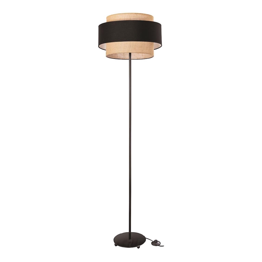 Lattialamppu 1xE27/60W/230V beige