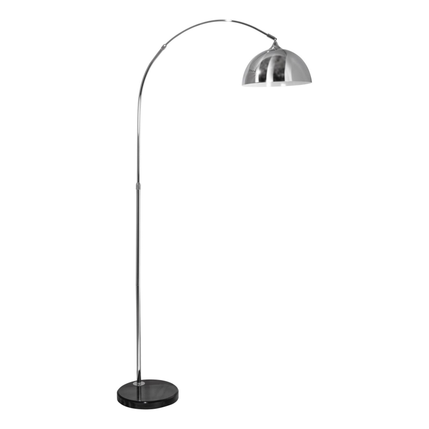 Lattialamppu 1xE27/60W/230V kiiltävä kromi