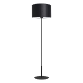 Lattialamppu ARDEN 1xE27/60W/230V musta/valkoinen