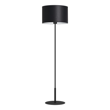 Lattialamppu ARDEN 1xE27/60W/230V musta/valkoinen