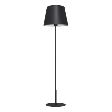 Lattialamppu ARDEN 1xE27/60W/230V musta/valkoinen