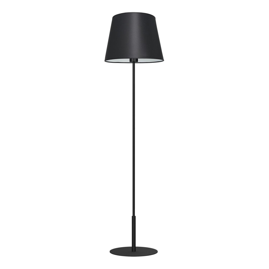 Lattialamppu ARDEN 1xE27/60W/230V musta/valkoinen