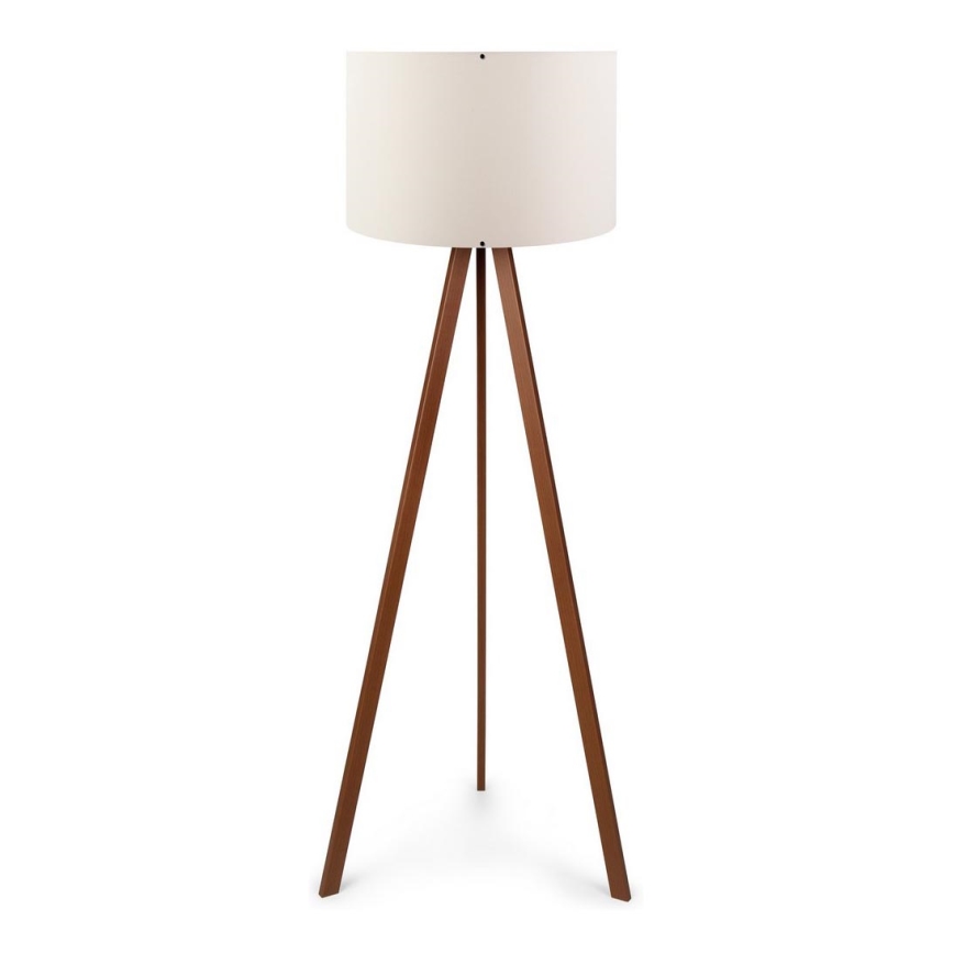 Lattialamppu AYD 1xE27/60W/230V beige/ruskea