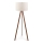Lattialamppu AYD 1xE27/60W/230V beige/ruskea