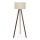Lattialamppu AYD 1xE27/60W/230V beige/ruskea
