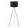 Lattialamppu AYD 1xE27/60W/230V musta/beige