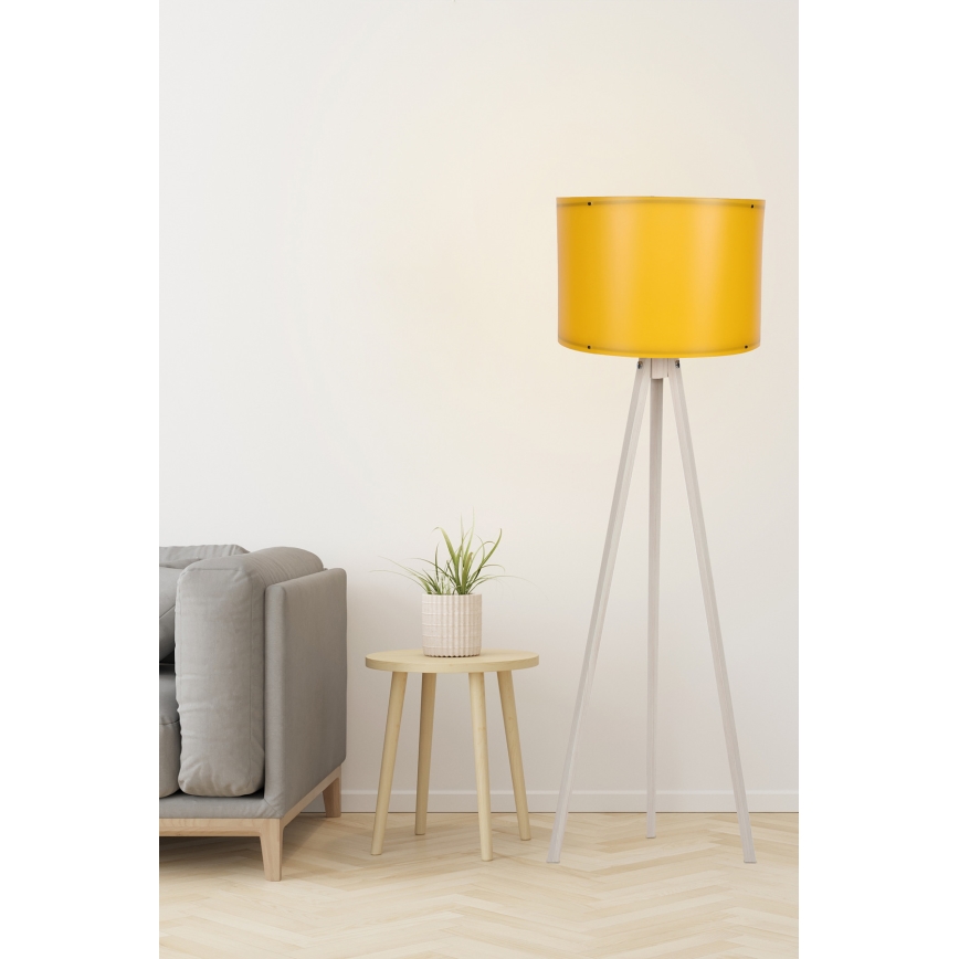 Lattialamppu AYD 1xE27/60W/230V oranssi/beige