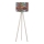 Lattialamppu AYD 1xE27/60W/230V värikäs/beige