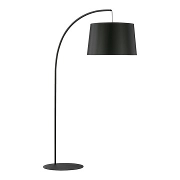 Lattialamppu HANG 1xE27/25W/230V musta