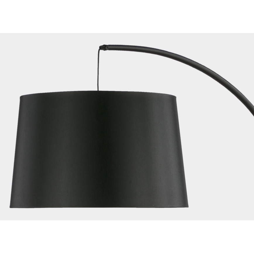 Lattialamppu HANG 1xE27/25W/230V musta