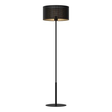 Lattialamppu LOFT SHADE 1xE27/60W/230V musta/kulta