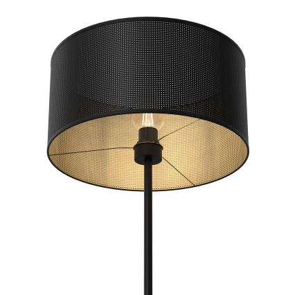 Lattialamppu LOFT SHADE 1xE27/60W/230V musta/kulta