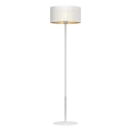 Lattialamppu LOFT SHADE 1xE27/60W/230V valkoinen/kulta