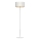 Lattialamppu LOFT SHADE 1xE27/60W/230V valkoinen/kulta