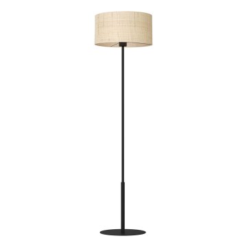 Lattialamppu RATTAN 1xE27/60W/230V rottinki