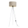 Lattialamppu STANDART 1xE27/60W/230V beige/valkoinen