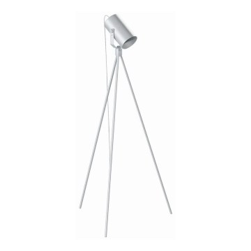 Lattialamppu TUBA 1xE27/24W/230V valkoinen