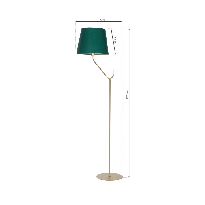 Lattialamppu VICTORIA 1xE27/60W/230V vihreä
