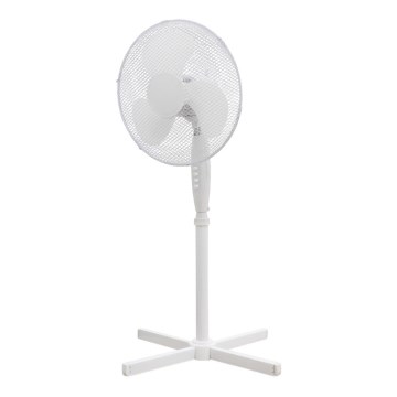 Lattiatuuletin 40 cm, 3 nopeutta, valkoinen 50W