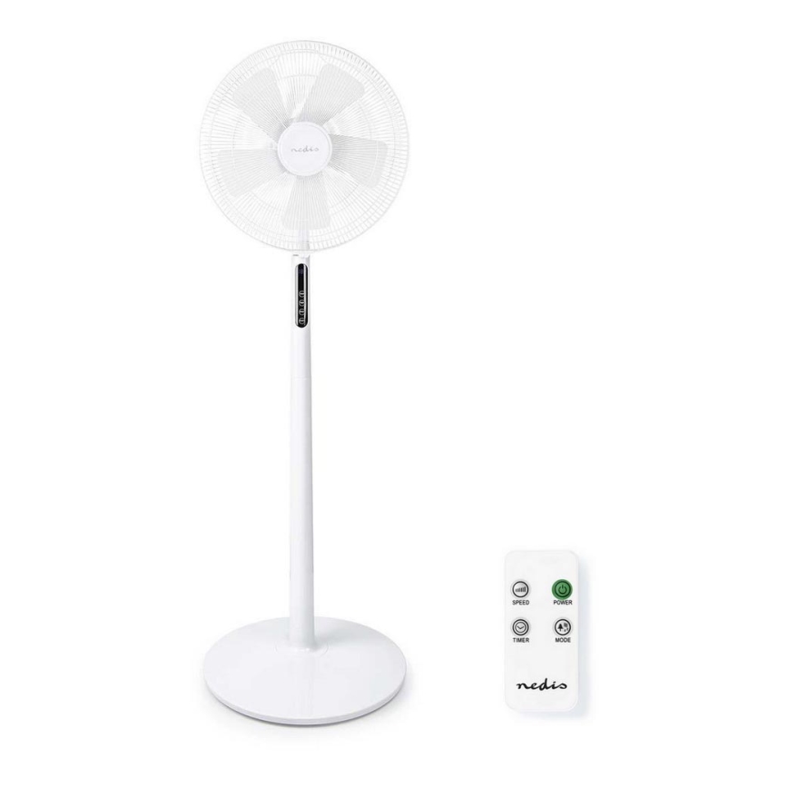 Lattiatuuletin LED-näytöllä 45W/230V valkoinen