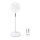 Lattiatuuletin LED-näytöllä 45W/230V valkoinen