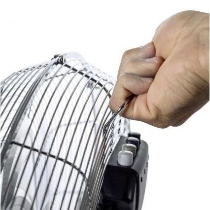 Lattiatuuletin VIENTO 100W / 230V kiiltävä kromi