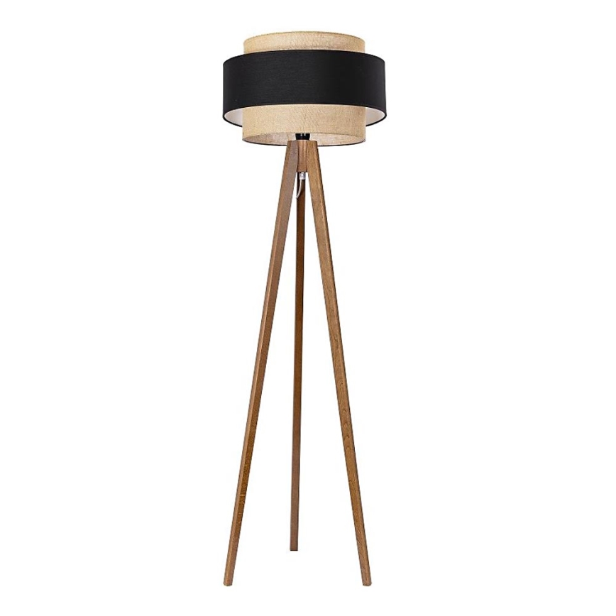 Lattiavalaisin 1xE27/60W/230V tammi/beige