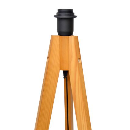 Lattiavalaisin ALBA 1xE27/15W/230V musta/tammi