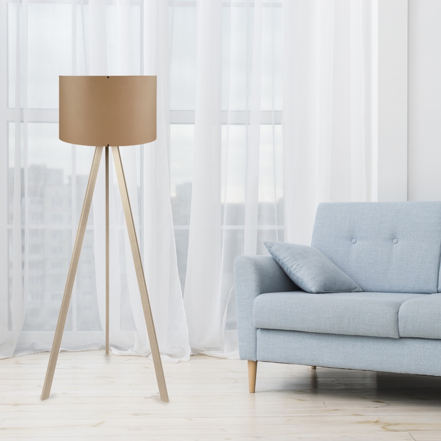 Lattiavalaisin AYD 1xE27/40W/230V ruskea/beige