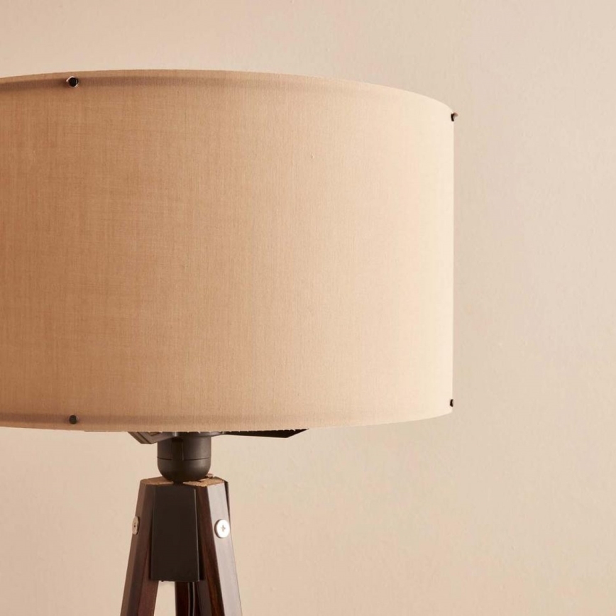 Lattiavalaisin AYD 1xE27/40W/230V ruskea/beige