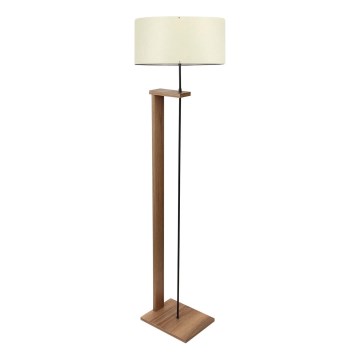 Lattiavalaisin AYD 1xE27/40W/230V ruskea / kerma